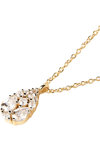 PDPAOLA Vanilla 18ct Gold-Plated Sterling Silver Necklace with Zircons