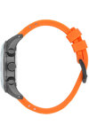 QUANTUM Adrenaline Dual Time Orange Silicone Strap