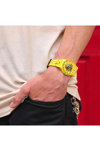 SWATCH Proteam Time With Andy Anderson Yellow Silicone Strap