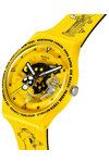 SWATCH Proteam Time With Andy Anderson Yellow Silicone Strap