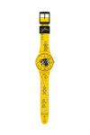 SWATCH Proteam Time With Andy Anderson Yellow Silicone Strap