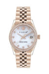 PHILIPP PLEIN Superlative Crystals Rose Gold Stainless Steel Bracelet