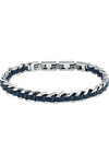 SECTOR Bandy Men's Stainless Steel and Leather Bracelet