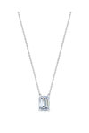 Κολιέ ETHO MESSINA με Lab-Grown Diamond 1.00 ct Emerald Cut