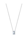 Necklace ETHO MESSINA with Lab-Grown Diamond 0.55 ct Emerald Cut Solitaire