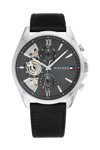 TOMMY HILFIGER Dressed Up Black Leather Strap