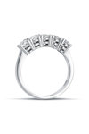 Lab Grown Diamond Half Eternity Ring 0.84 ct in 14ct White Gold by ETHO MESSINA (No 54)