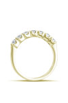Lab Grown Diamond Half Eternity Ring 0.76 ct in 14ct Gold by ETHO MESSINA (No 54)