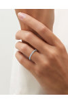 Σειρέ δαχτυλίδι ETHO MESSINA από λευκόχρυσο 14Κ με Lab Grown Διαμάντια (No 53)