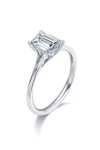 Lab Grown Diamond Engagement Ring 1.07 ct in 14ct White Gold by ETHO MESSINA (No 53)