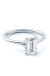 Lab Grown Diamond Engagement Ring 1.07 ct in 14ct White Gold by ETHO MESSINA (No 53)