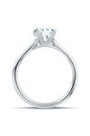 Lab Grown Diamond Engagement Ring 1.07 ct in 14ct White Gold by ETHO MESSINA (No 53)