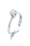Lab Grown Diamond Engagement Ring 0.72 ct in 14ct White Gold by ETHO MESSINA (No 53)