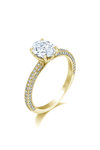 Lab Grown Diamond Engagement Ring 1.42 ct in 14ct Gold by ETHO MESSINA (No 53)