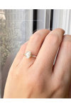 Lab Grown Diamond Engagement Ring 1.42 ct in 14ct Gold by ETHO MESSINA (No 53)