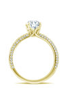 Lab Grown Diamond Engagement Ring 1.42 ct in 14ct Gold by ETHO MESSINA (No 53)