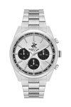 BEVERLY HILLS POLO CLUB Silver Stainless Steel Bracelet