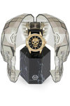 PHILIPP PLEIN The Skull Black Silicone Strap