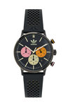 ADIDAS ORIGINALS Code One Chronograph Black Silicone Strap