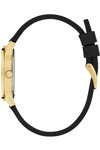 GUESS Starstruck Zircons Black Leather Strap