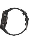 GARMIN Fenix 8 47mm AMOLED Sapphire Titanium Carbon Gray with Black Silicone Band