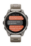 GARMIN Fenix 8 47mm AMOLED Sapphire Titanium with Titanium Bracelet