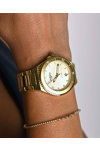 AQUADIVER Oceana Swarovski Gold Stainless Steel Bracelet