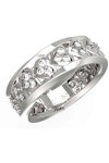 GUESS Mon Amour Stainless Steel Ring with Zircons (No 56)