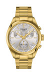 TISSOT T-Classic PR100 Chronograph Gold Stainless Steel Bracelet