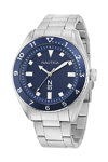 NAUTICA N83 Finn World Silver Stainless Steel Bracelet