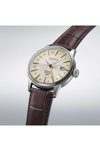 SEIKO Presage 'Acacia' Cocktail Time Automatic GMT Brown Leather Strap