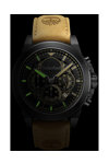 TIMBERLAND Fast Strike Chronograph Brown Leather Strap