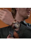 TIMBERLAND Henniker Automatic Brown Leather Strap