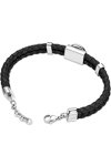 TIMBERLAND Aandroscoggin Stainless Steel and Leather Bracelet