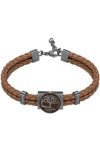 TIMBERLAND Aandroscoggin Stainless Steel and Leather Bracelet