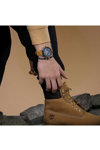 TIMBERLAND Arrowsic Stainless Steel and Leather Bracelet