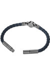 TIMBERLAND Arrowsic Stainless Steel and Leather Bracelet