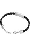 TIMBERLAND Kootenay Stainless Steel and Leather Bracelet