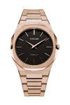 D1 MILANO Ultra Thin Rose Gold Stainless Steel Bracelet