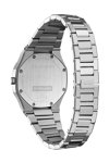 D1 MILANO Ultra Thin Silver Stainless Steel Bracelet