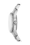 MICHAEL KORS Petite Lexington Crystals Silver Stainless Steel Bracelet