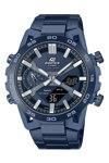 CASIO Edifice Tough Solar Sospensione Dual Time Chronograph Blue Bracelet