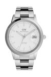 DANIEL WELLINGTON Iconic Link Automatic Silver Stainless Steel Bracelet 40 mm