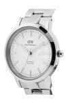 DANIEL WELLINGTON Iconic Link Automatic Silver Stainless Steel Bracelet 40 mm