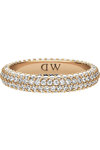 DANIEL WELLINGTON Pave Crystal Stainless Steel Ring with Crystals (No 58)