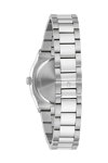 BULOVA Surveyor Diamonds Silver Stainless Steel Bracelet