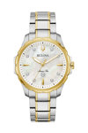 BULOVA Marine Star Diamonds Two Tone Stainless Steel Bracelet