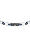 MASERATI Ceramic Stainless Steel Bracelet with Ceramic Elements