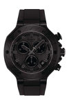 TISSOT T-Sport T-Race Chronograph Black Silicone Strap