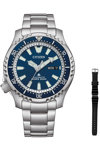 CITIZEN Promaster Marine Divers Automatic Silver Stainless Steel Bracelet Limited Edition Gift Set